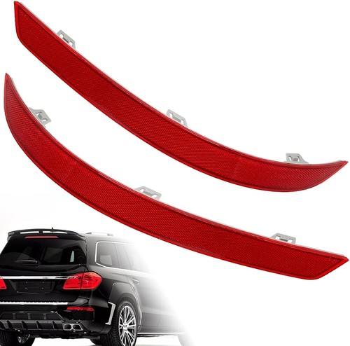 2pcs bumper reflector rh - reflector, lh