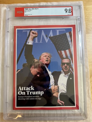 Donald trump time psa 6 - time, 9.6
