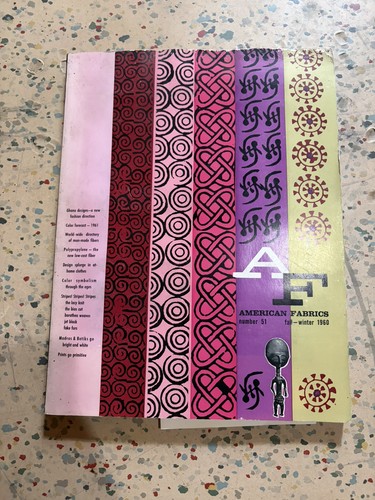 American fabrics fall - fabrics,